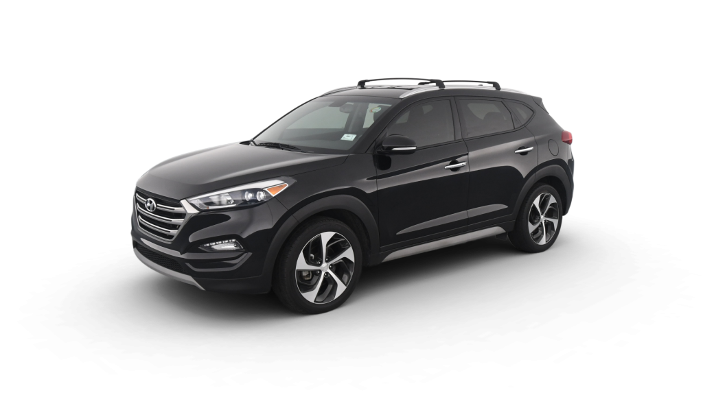 2017 Hyundai Tucson Limited Sport Utility 4D BLACK stock desktop 1920x1080