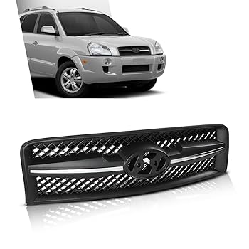 جلوپنجره توسان 2008 JM | گریل رادیاتور هیوندای توسان 2006 | پنجره جلوی توسان 2010 | Hyundai Tucson JM Front Grille